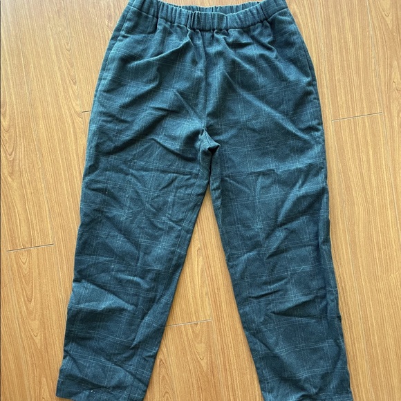 Babaton wool pants plaid - Picture 1 of 2